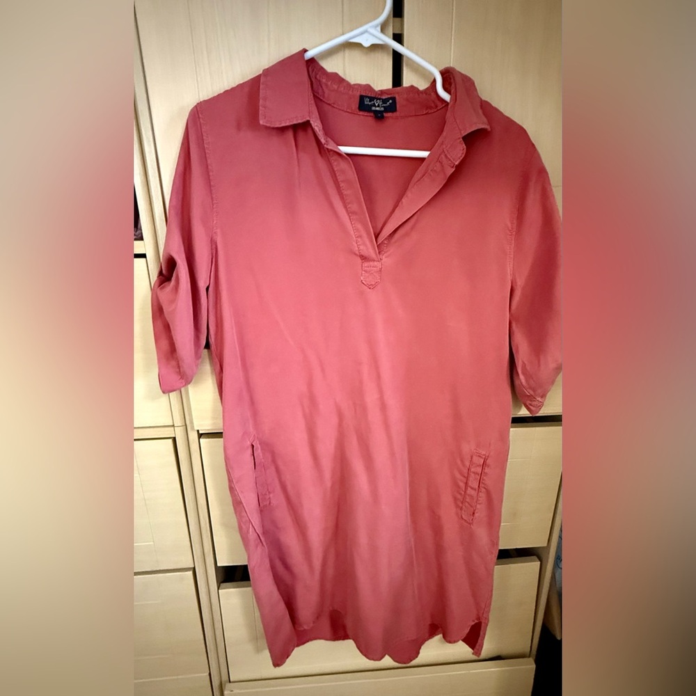 Velvet Heart Terracotta Blouse or Dress